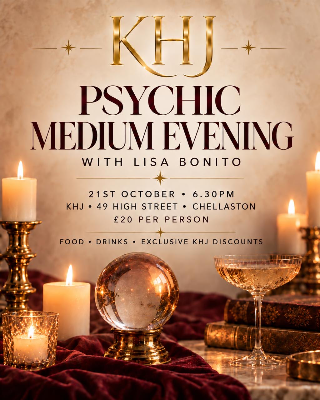 Psychic Medium Evening with Lisa Bonito